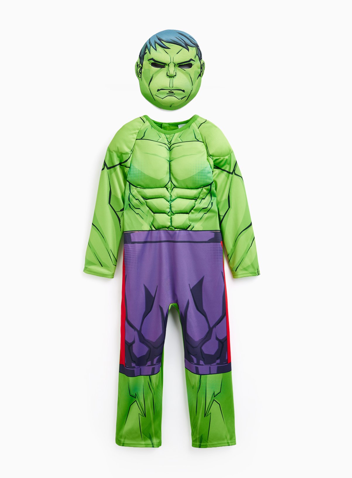 The Hulk Fancy Dress Costume 9-10 years - Image 1 thumbnail
