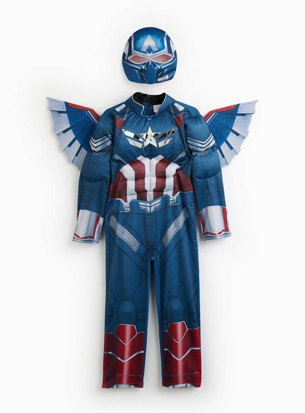 Captain America Fancy Dress Costume 9-10 years