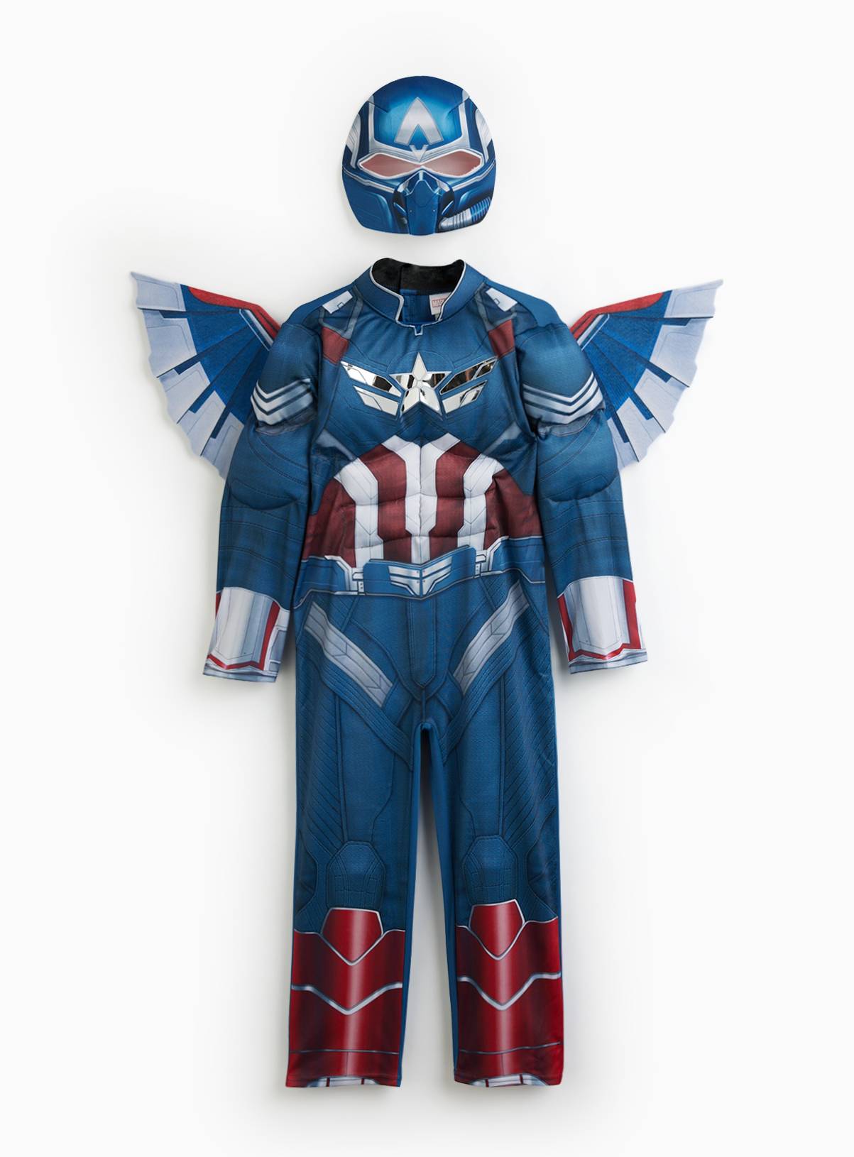 Captain America Fancy Dress Costume 5-6 years - Image 1