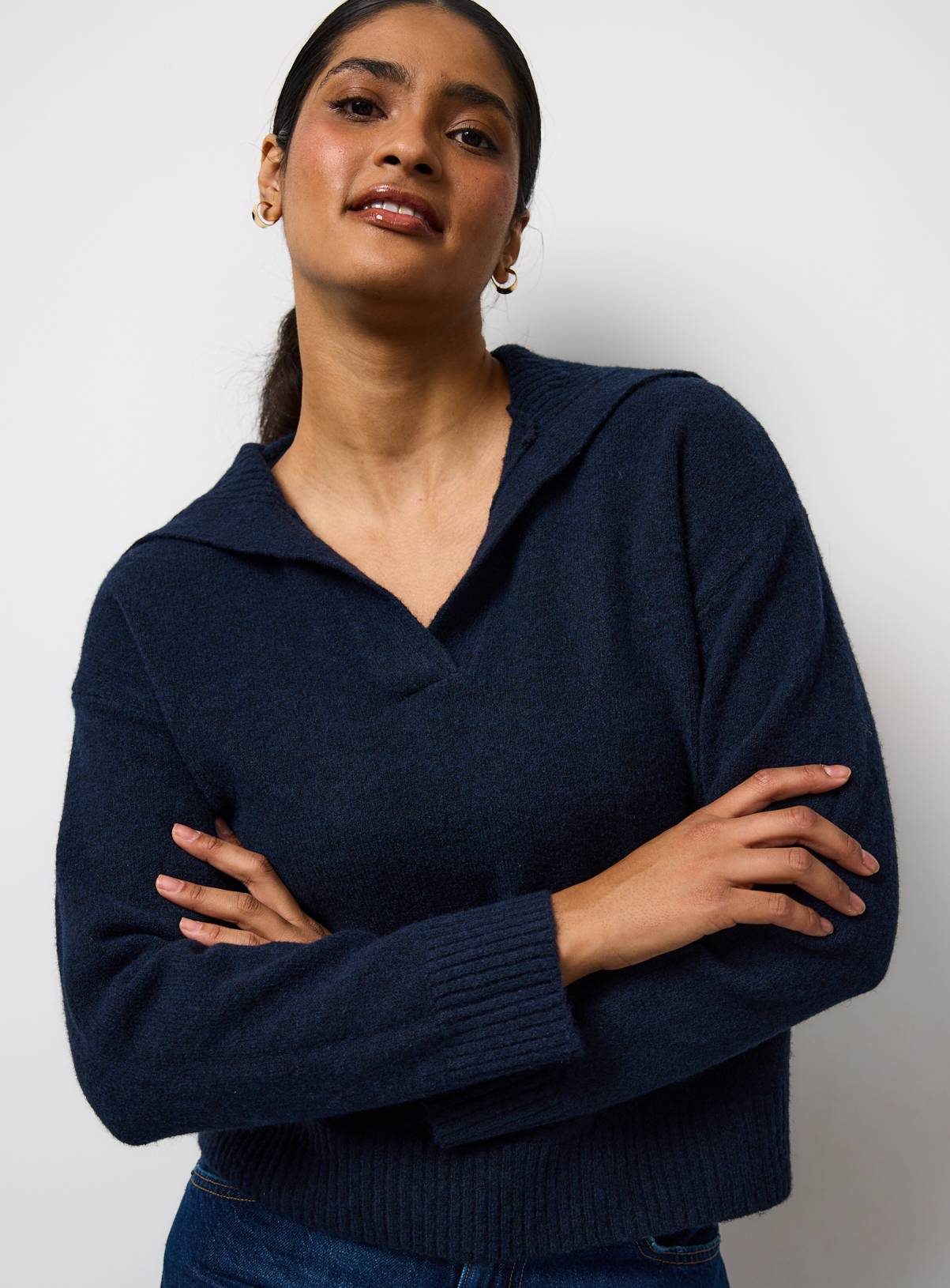 Navy Sailor Collar Jumper 12 - Image 1