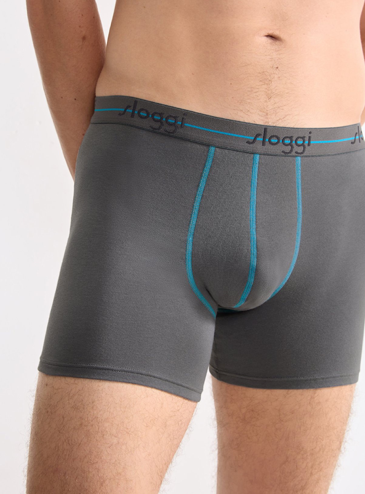 Brown SLOGGI men Start Short C2P box