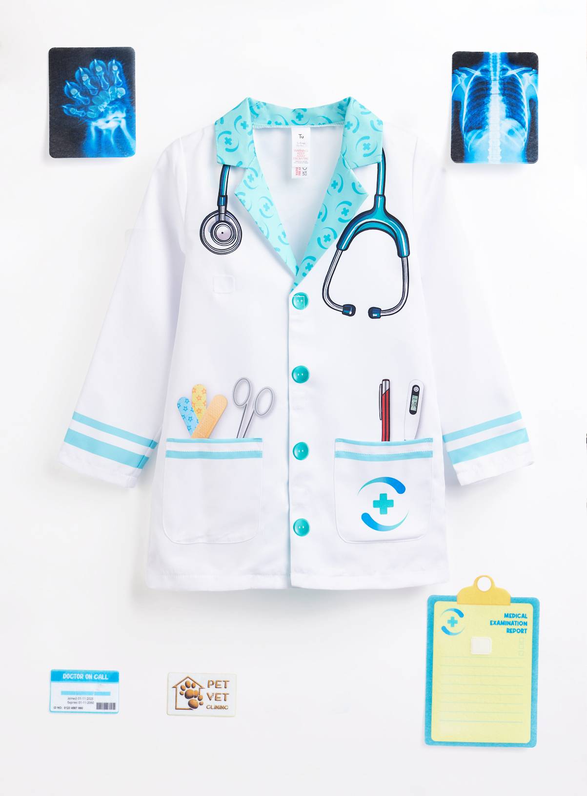 Vet Fancy Dress Costume 5-6 years - Image 1