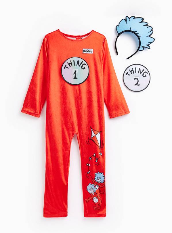 Thing One Fancy Dress Costume 5-6 years
