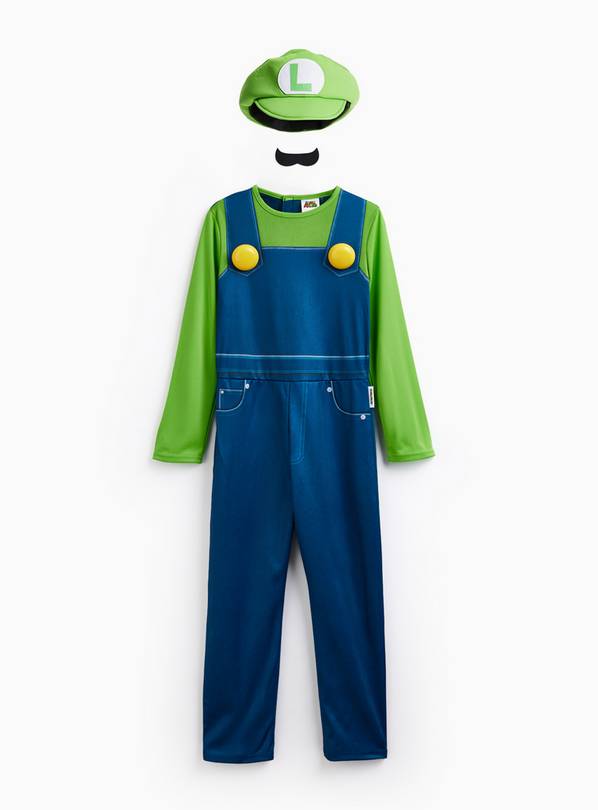 Luigi Fancy Dress Costume 3-4 Years