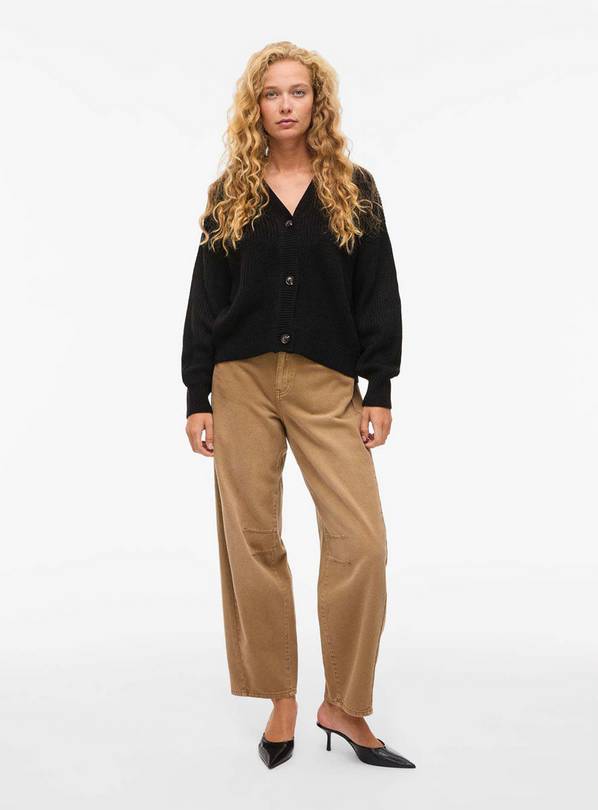 VILA Lou V-Neck Long Sleeved Knit Cardigan S