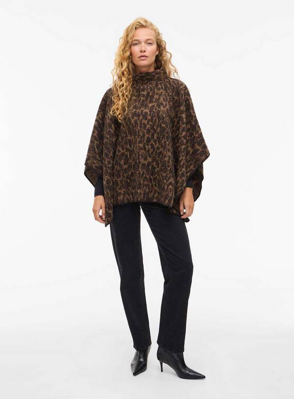 VILA Black Cape One Size