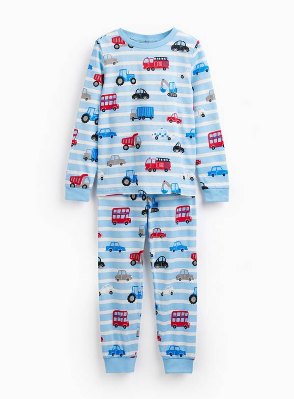 The Super-Soft Vehicle Print Pyjamas 3-4 years