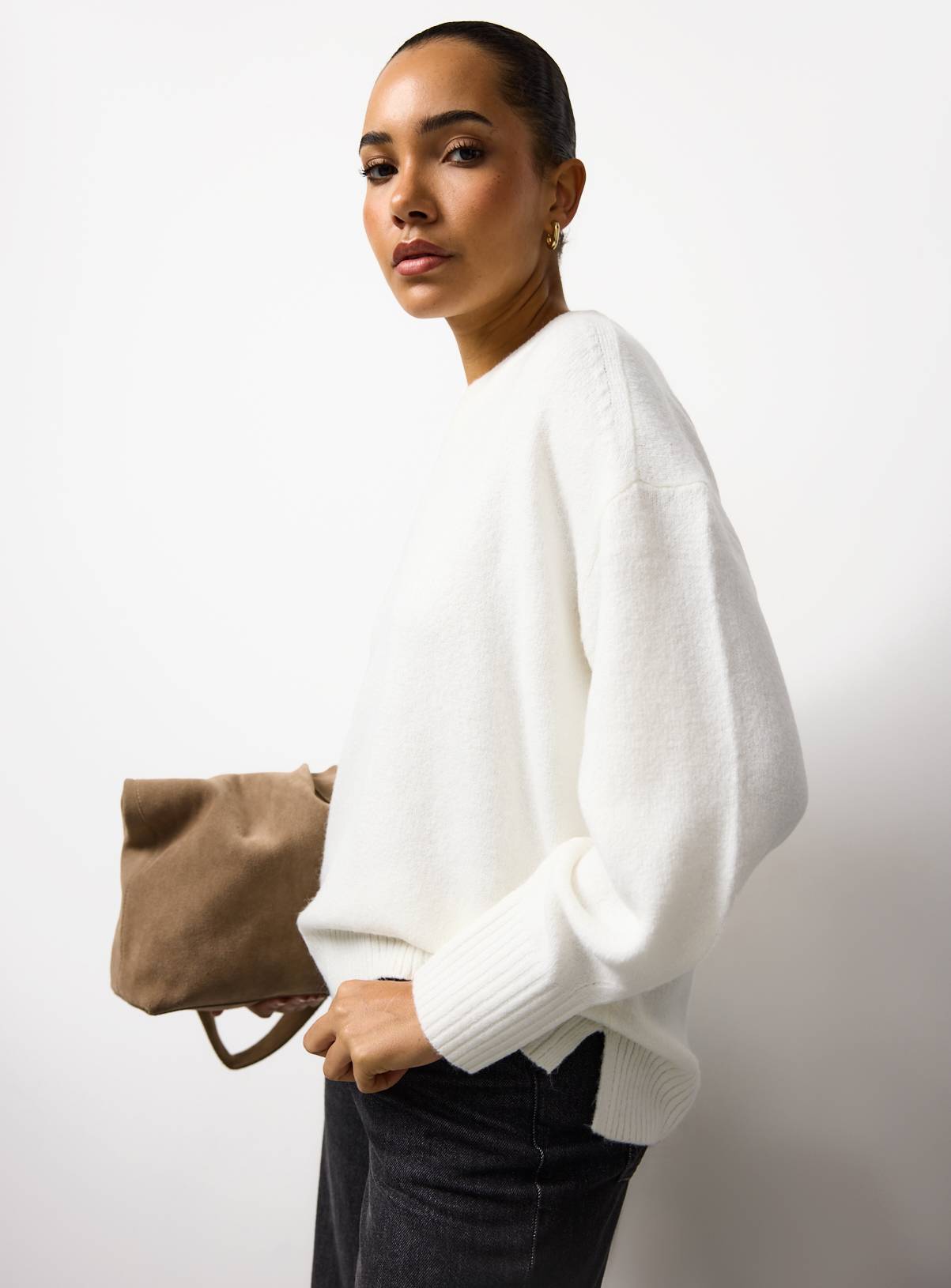 The Soft Cream Knitted Jumper 14 - Image 1