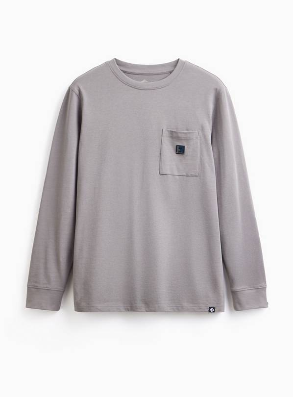 REAKTIV Grey Long Sleeve Tee XXL