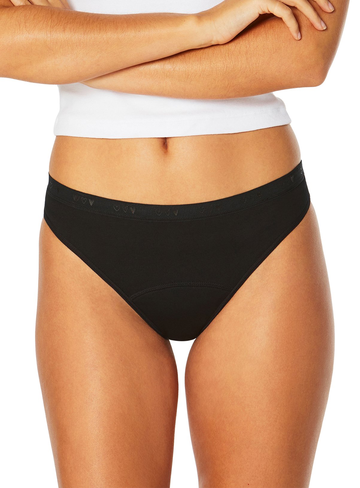 LOVE LUNA First Teen Period Ready 2 Pack Bikini Brief & Zip Bag 11-12 years - Image 3 thumbnail