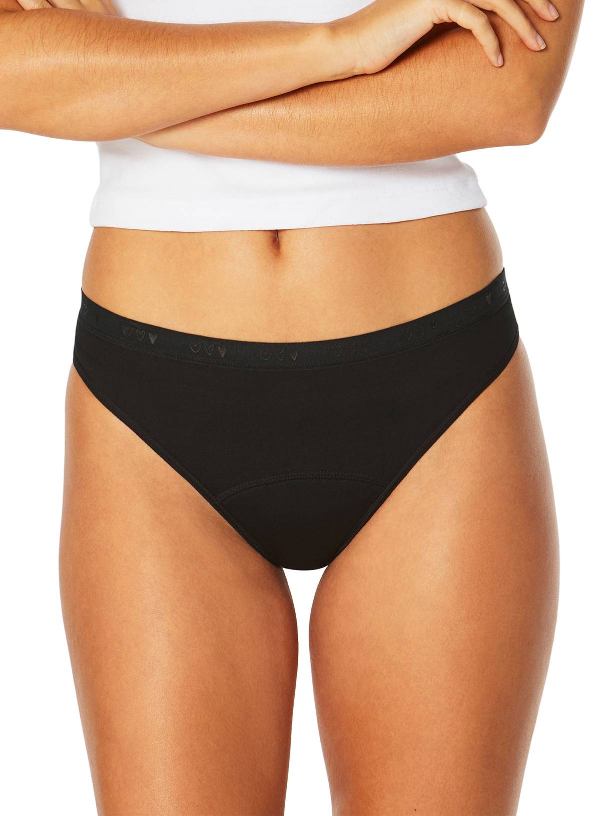 LOVE LUNA First Teen Period Ready 2 Pack Bikini Brief & Zip Bag 11-12 years - Image 3
