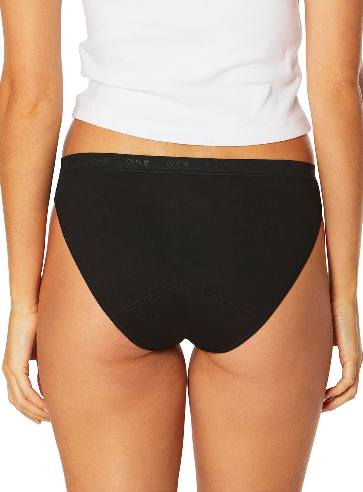 LOVE LUNA First Teen Period Ready 2 Pack Bikini Brief & Zip Bag 11-12 years - Image 5 thumbnail