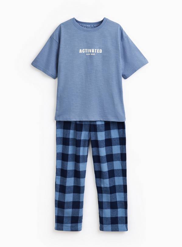 Navy Tee & Bottoms Pyjama Set 10-11 years