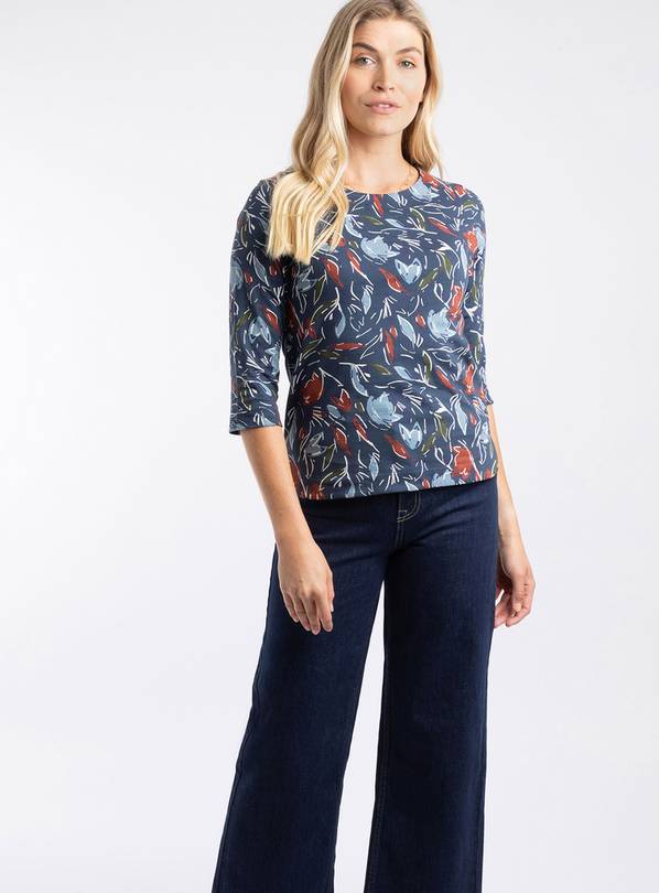 WEIRD FISH Pinto Organic Cotton Printed Jersey T Shirt 16