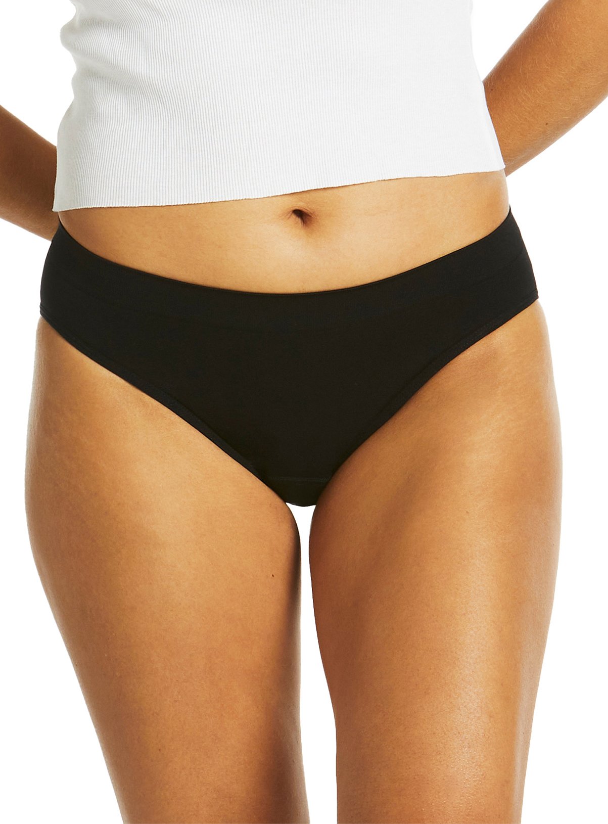 LOVE LUNA Ladies 3 Pair Pack Period Seamfree Bikini Brief 8-10 - Image 2 thumbnail