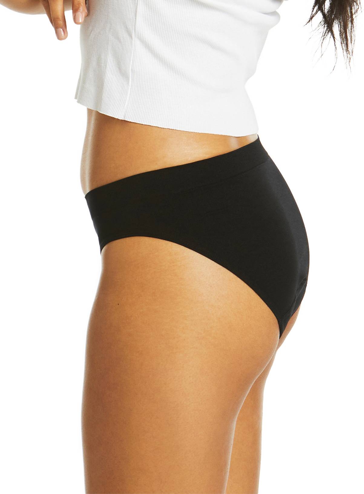 LOVE LUNA Ladies 3 Pair Pack Period Seamfree Bikini Brief 8-10 - Image 3