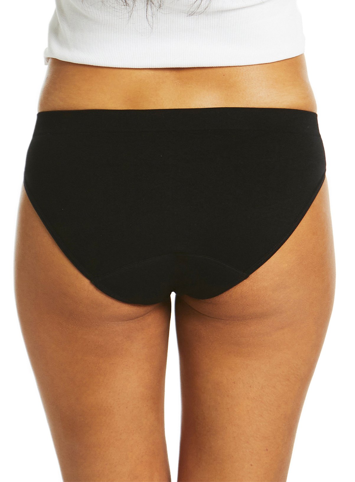 LOVE LUNA Ladies 3 Pair Pack Period Seamfree Bikini Brief 8-10 - Image 4 thumbnail