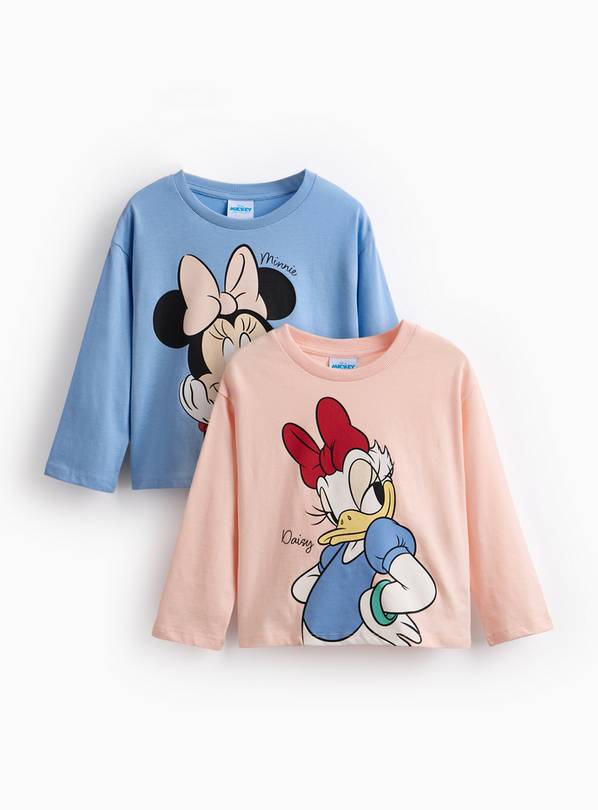 Daisy & Minnie Long Sleeve T-Shirts 2 Pack 4-5 years