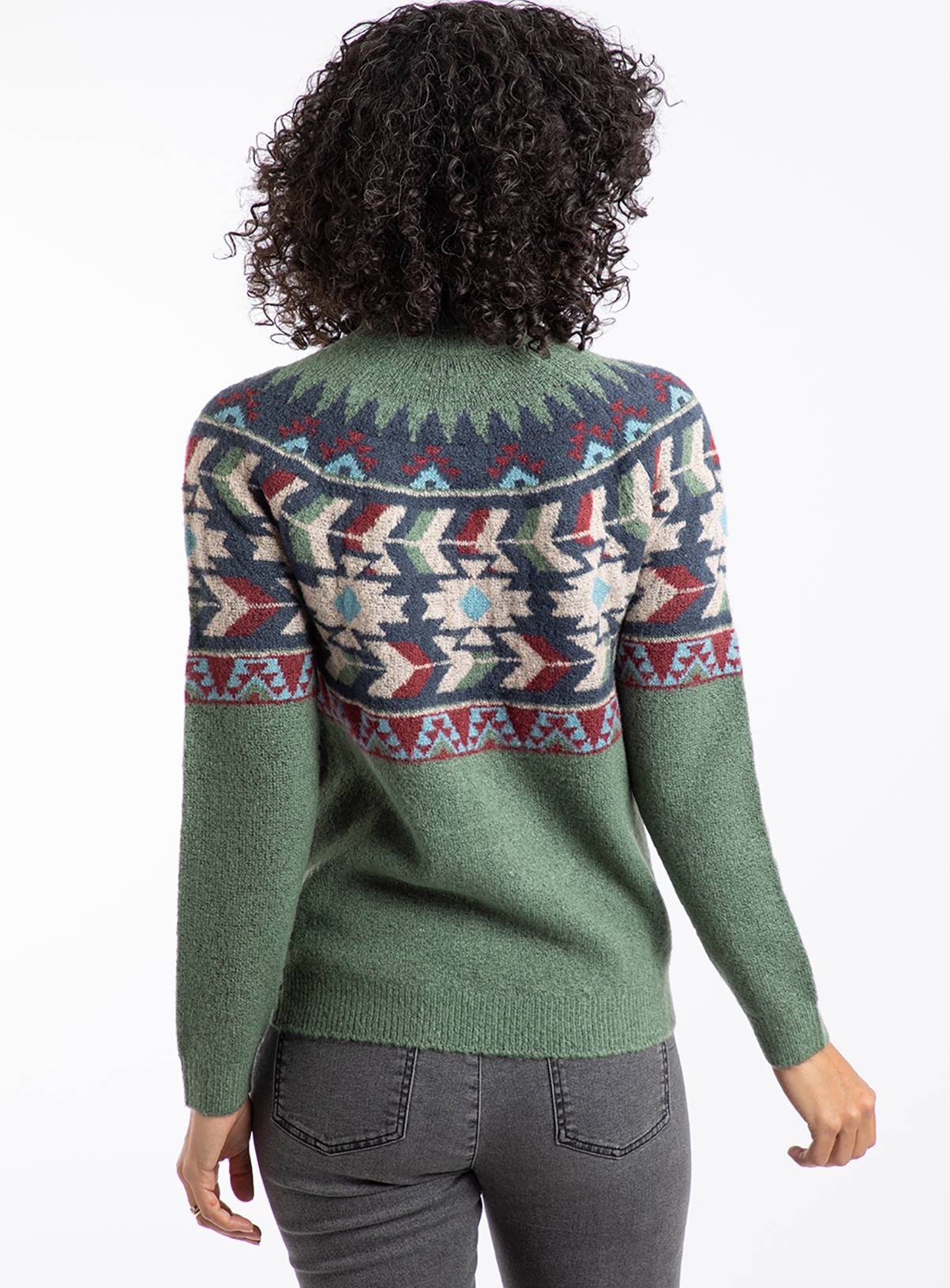 WEIRD FISH Arelia Ikat Knitted Jumper 10 - Image 2