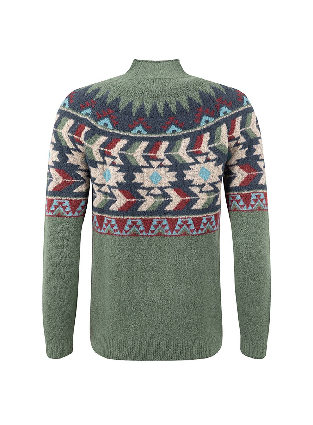 WEIRD FISH Arelia Ikat Knitted Jumper 10 - Image 5