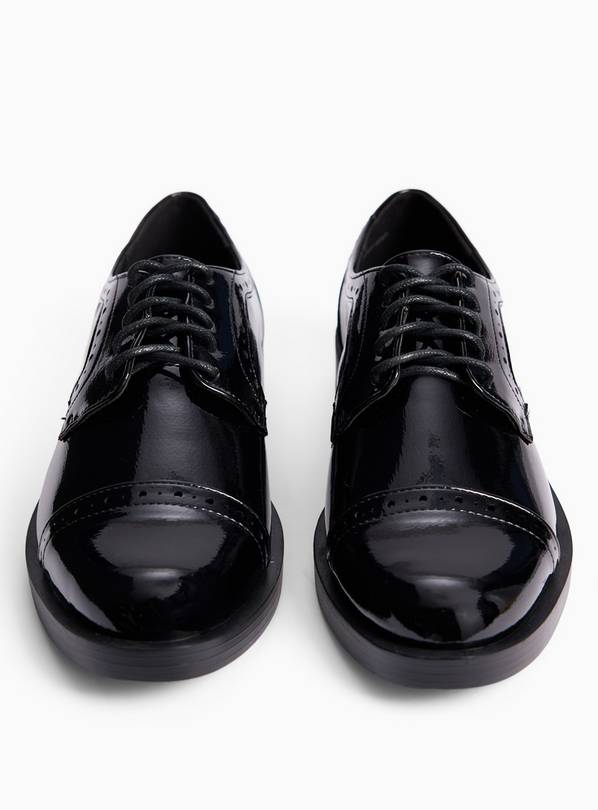 Black Lace Up Brogues 5