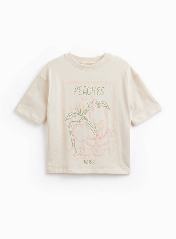 Yellow Peaches Graphic T-Shirt 10 years