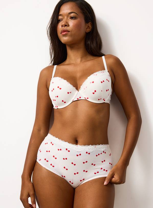 Valentine's Day Cherry Print Knicker Shorts 8
