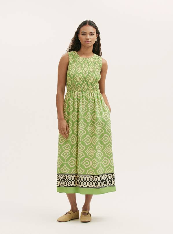 FINERY Skylar Dress Lime Mosaic 20