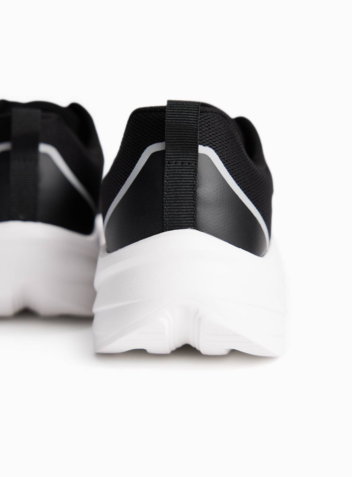Active Black Lace-Up Trainers 8 - Image 4