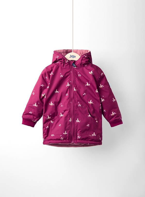 JOJO MAMAN BÉBÉ Reversible Fleece Lined Jacket 12-18 months