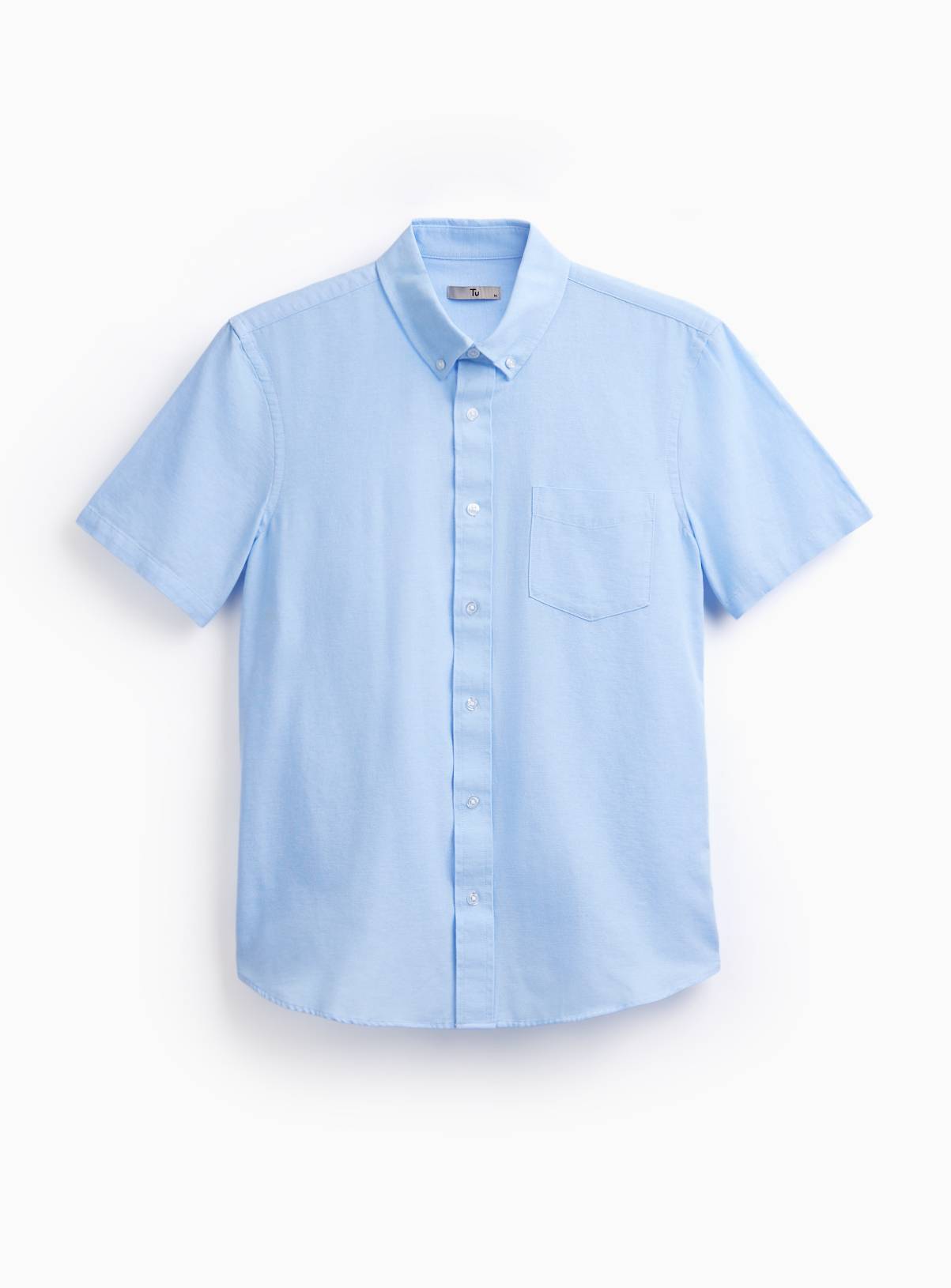 Blue Oxford Shirt M - Image 3