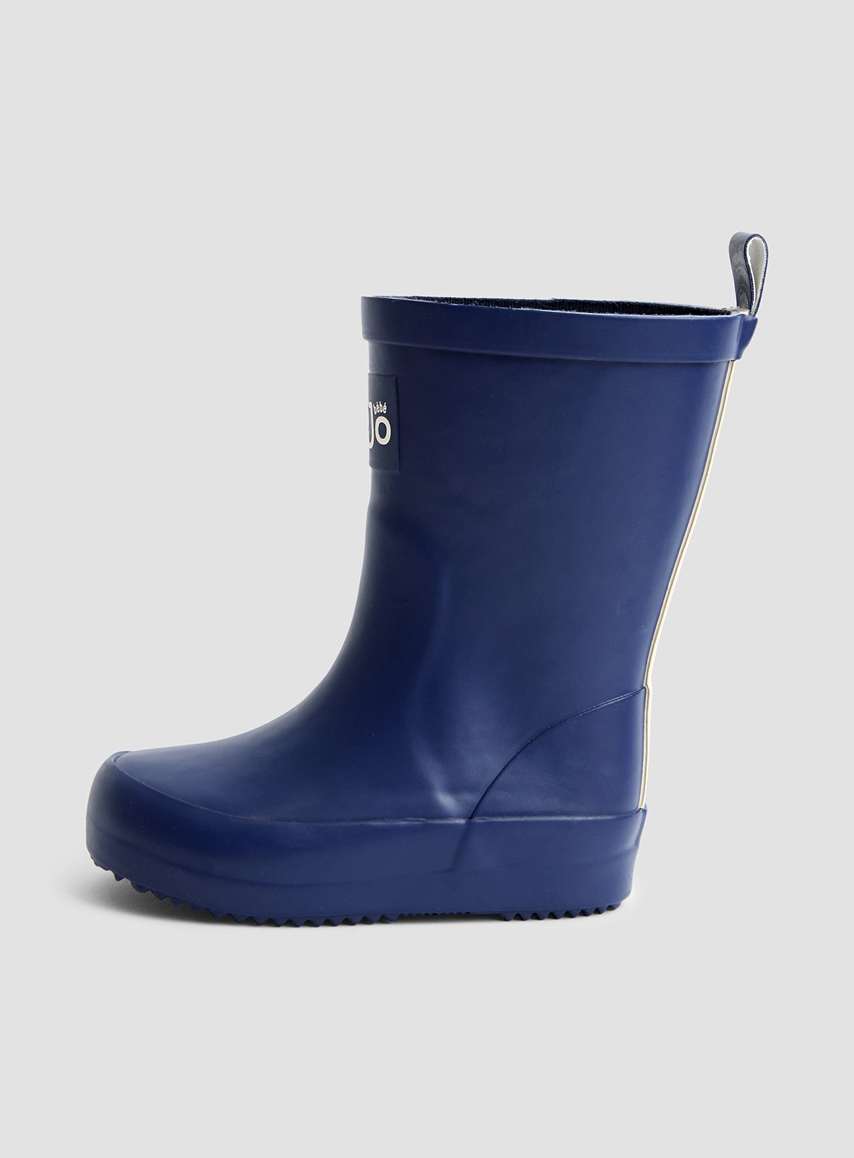JOJO MAMAN BÉBÉ Plain Wellie Boot Navy 7 Infant - Image 4 thumbnail