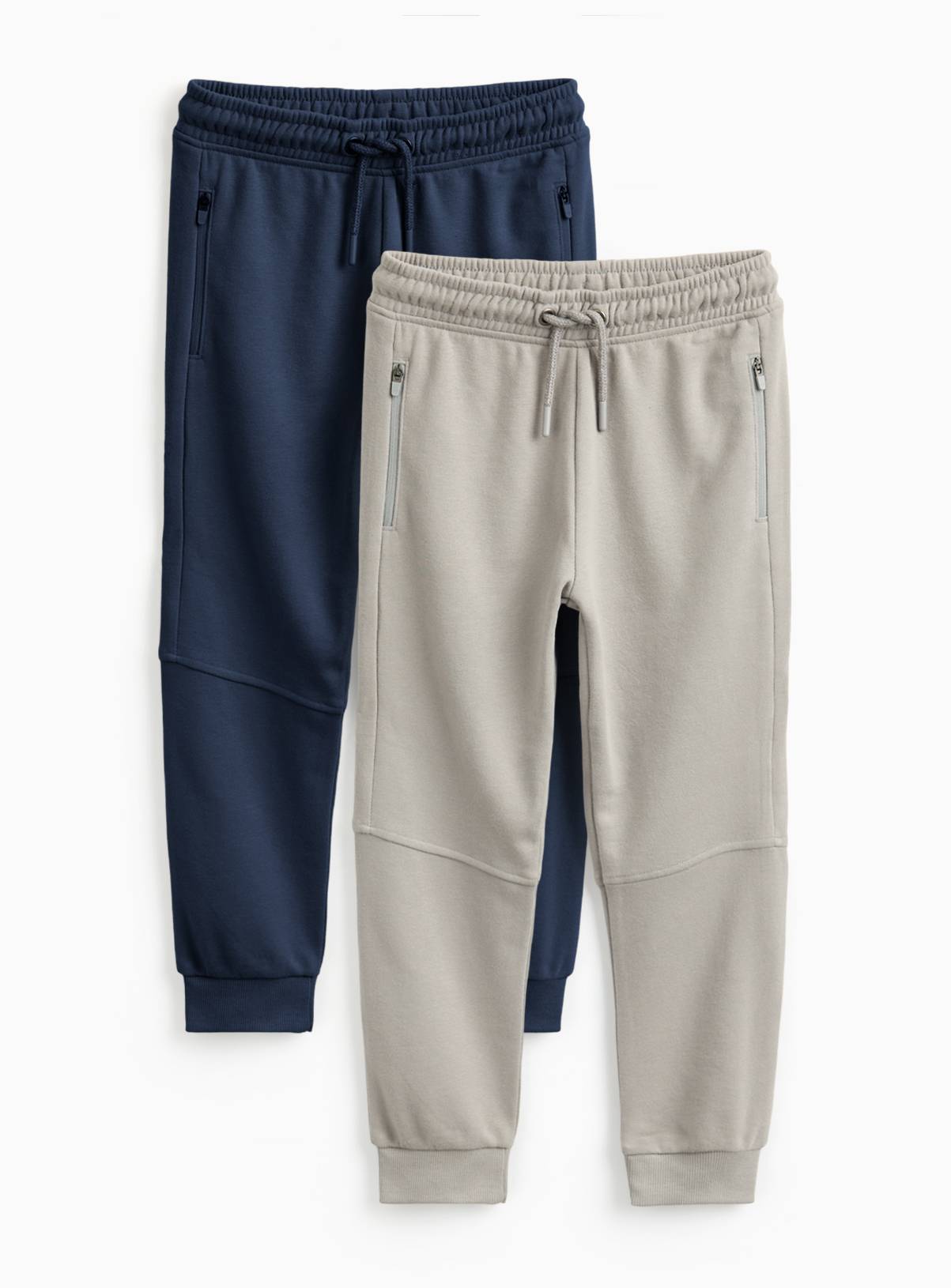 Navy Ottoman Joggers 2 Pack 6 years - Image 1