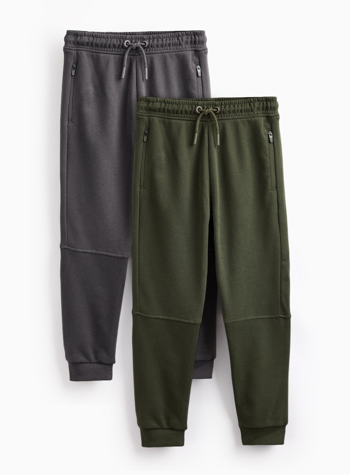 Khaki Ottoman Joggers 2 Pack 12 years - Image 1 thumbnail