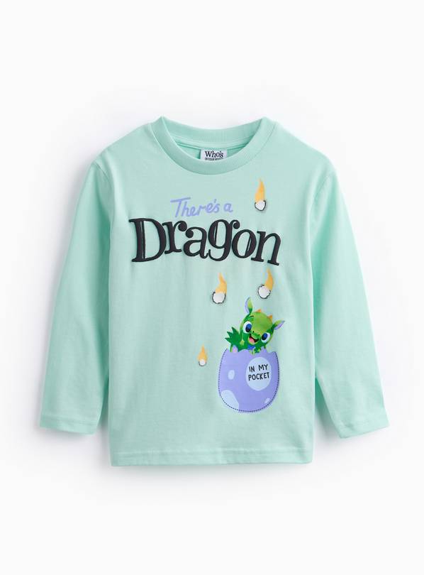 Tom Fletcher There's a Dragon Long Sleeve Top 1-2 years