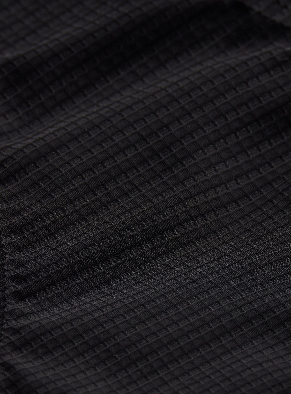 Black Square Ring Textured High Leg Tankini Bottoms  14 - Image 3 thumbnail