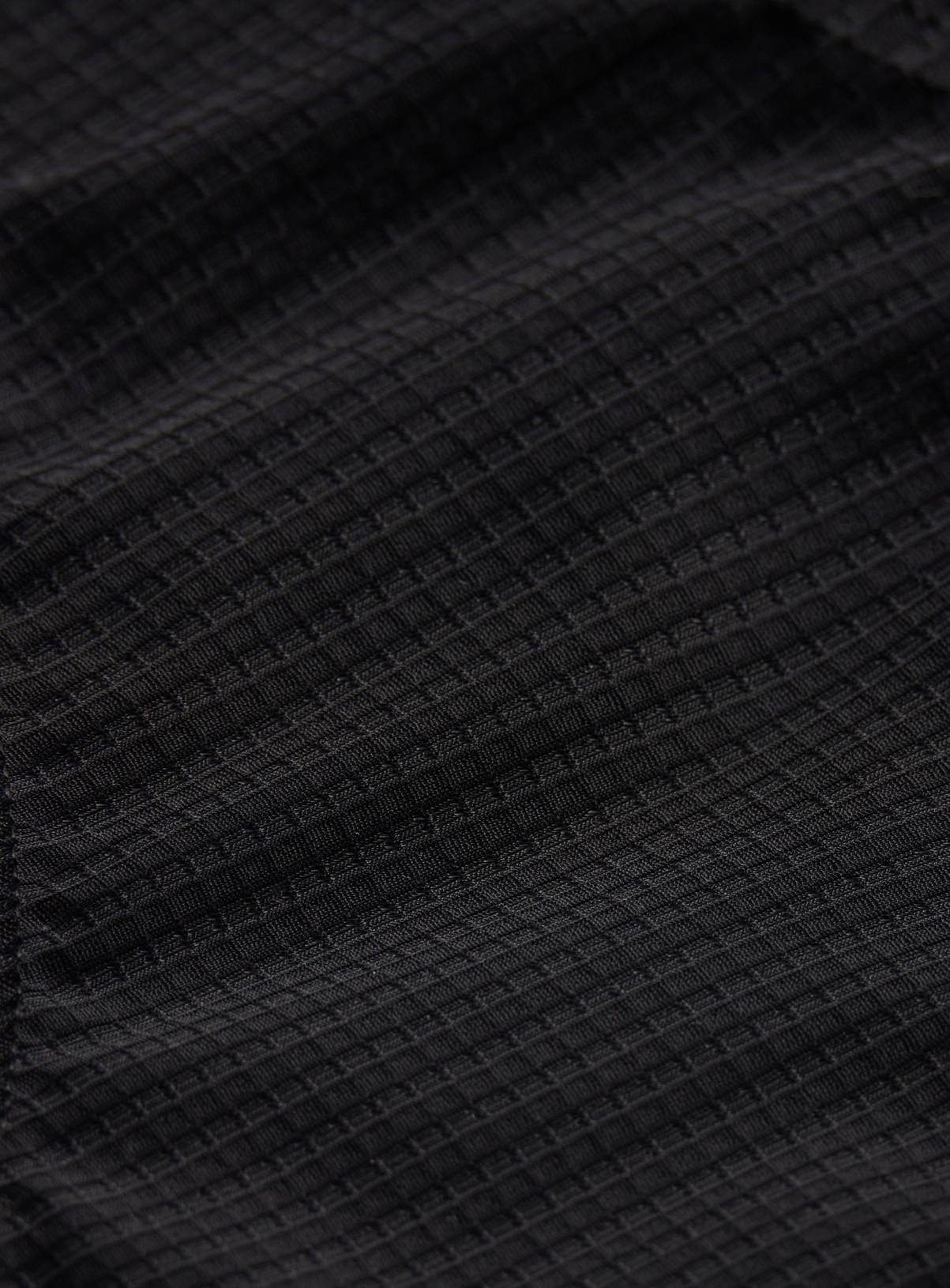 Black Square Ring Textured High Leg Tankini Bottoms  14 - Image 3