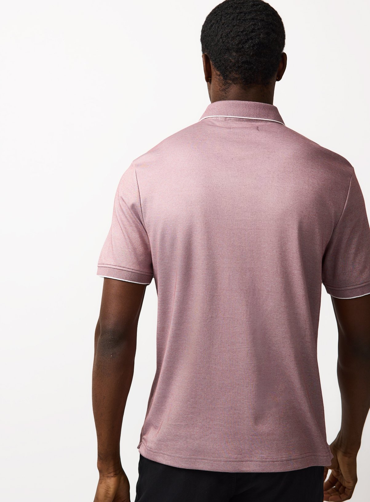 Purple Two Tone Polo S - Image 5 thumbnail