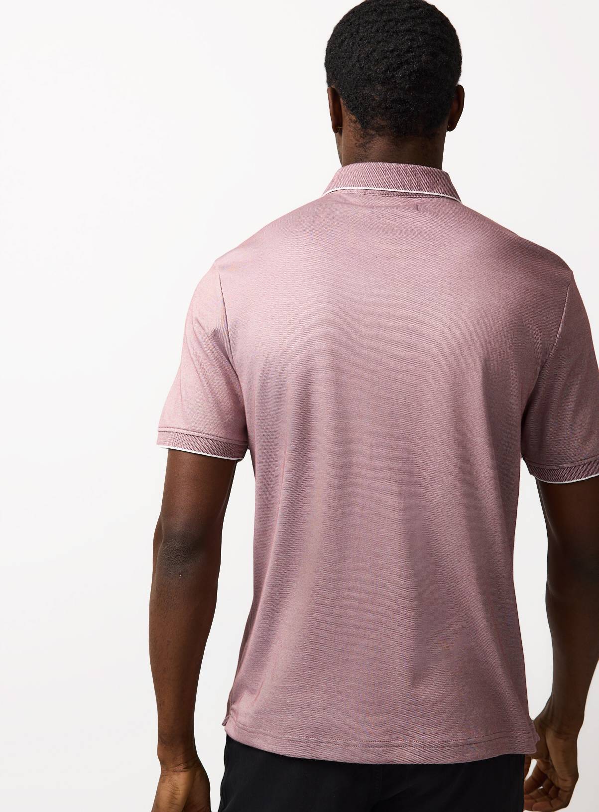 Purple Two Tone Polo S - Image 5