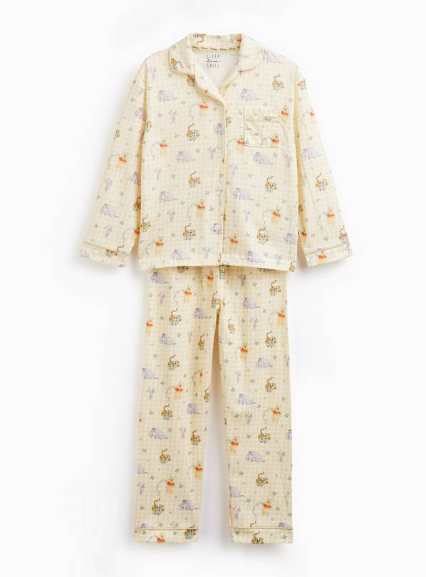 Yellow Winnie The Pooh Traditional Pyjamas 2-3 years