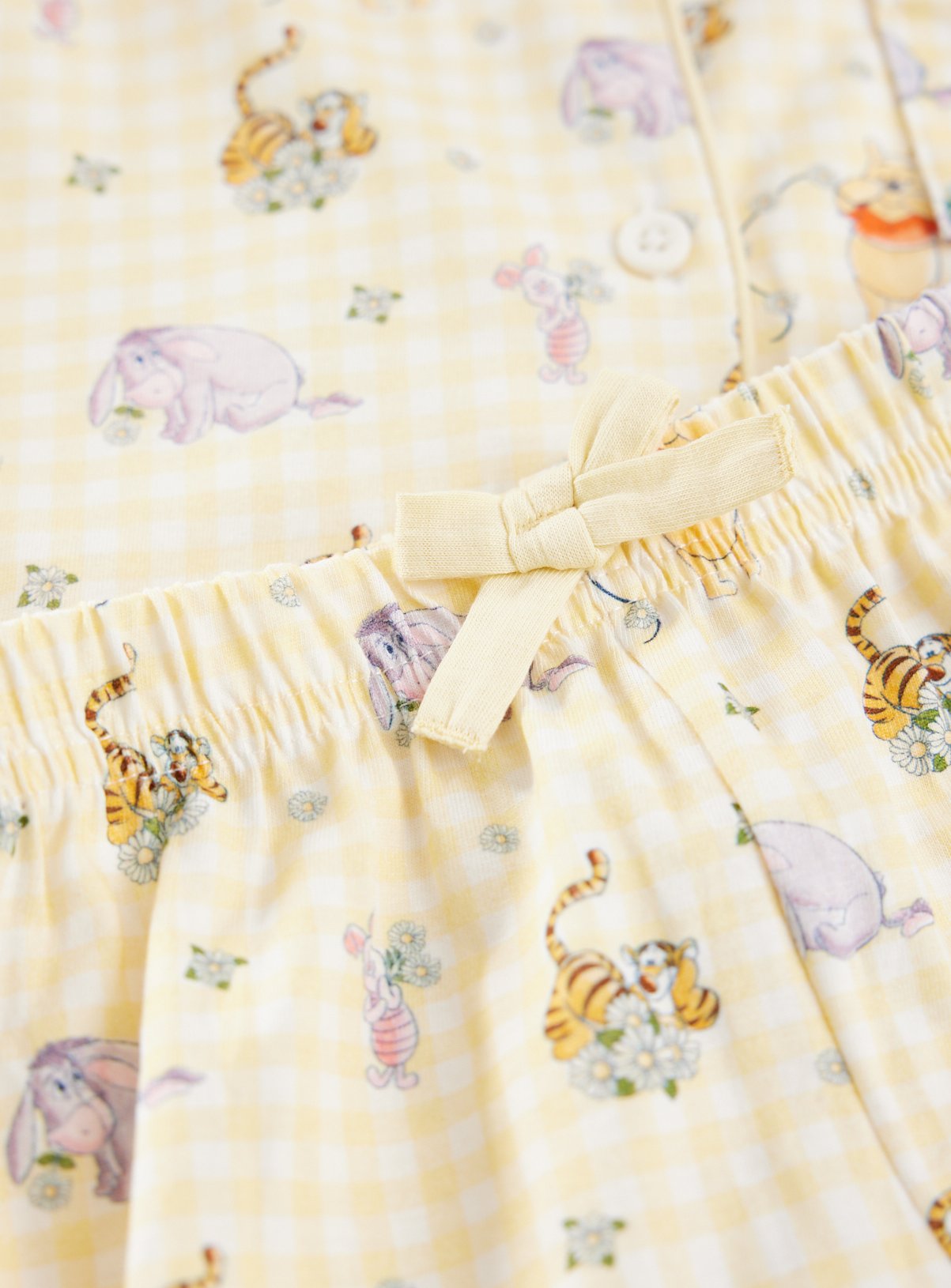 Yellow Winnie The Pooh Traditional Pyjamas 2-3 years - Image 2 thumbnail