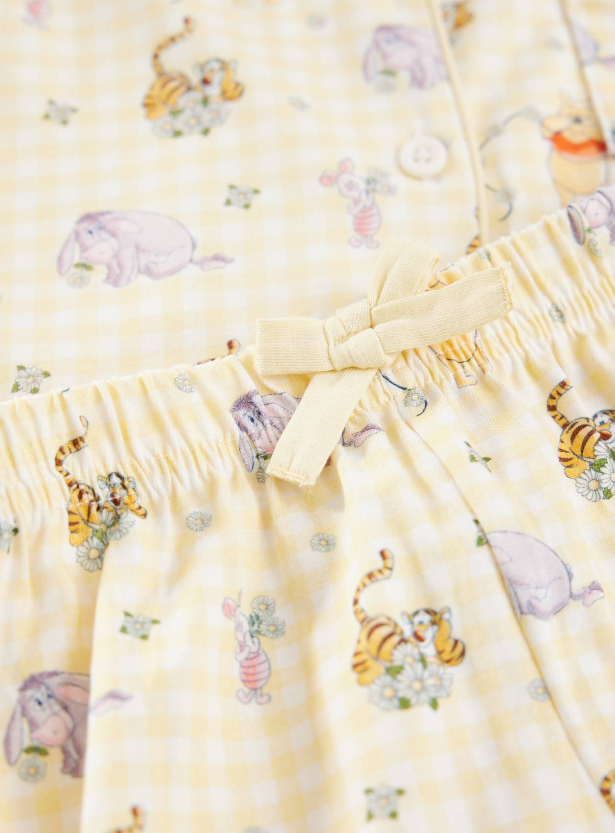 Yellow Winnie The Pooh Traditional Pyjamas 2-3 years - Image 2