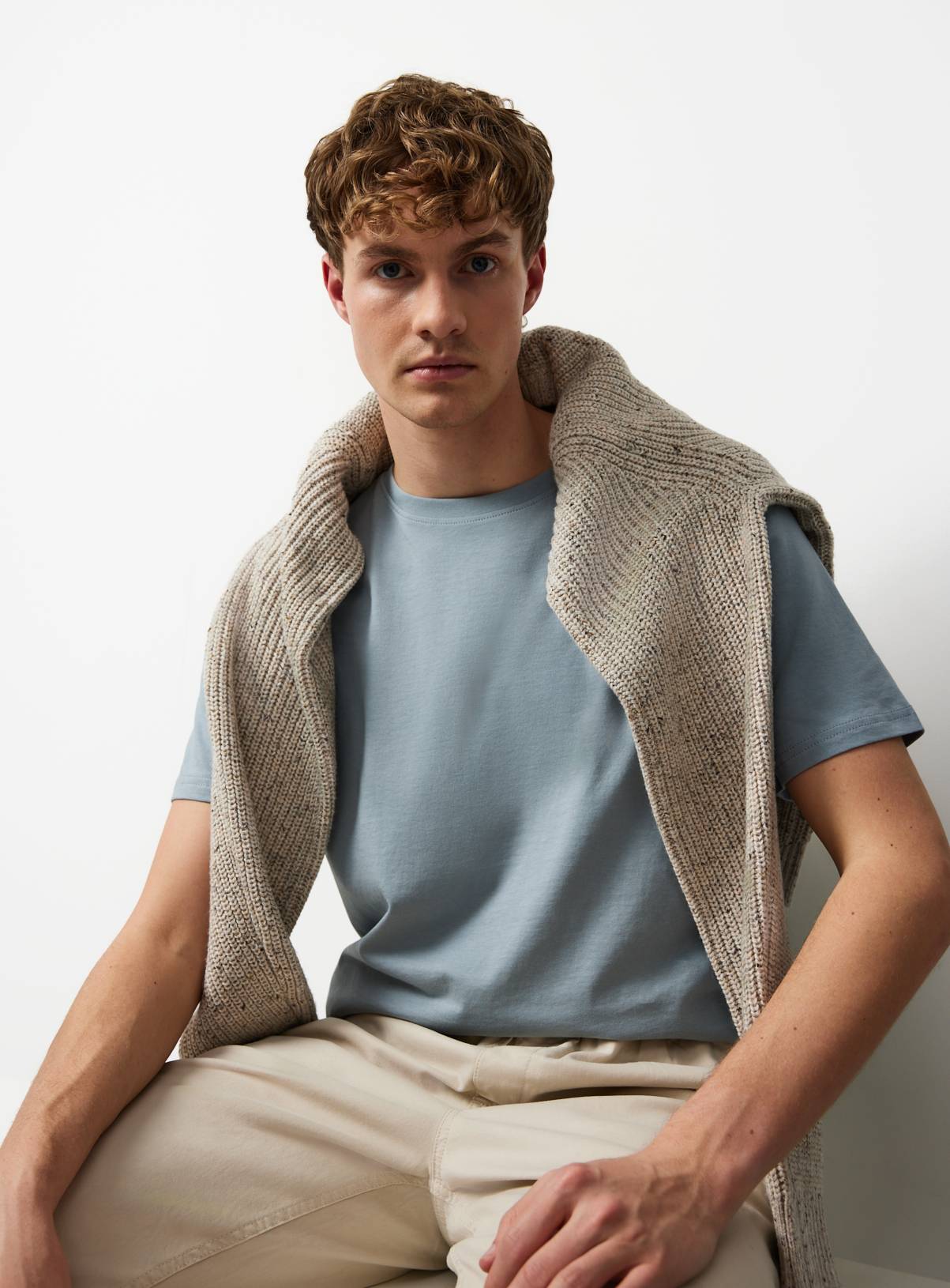 The Pure Cotton Tee - Blue XXXXL - Image 1