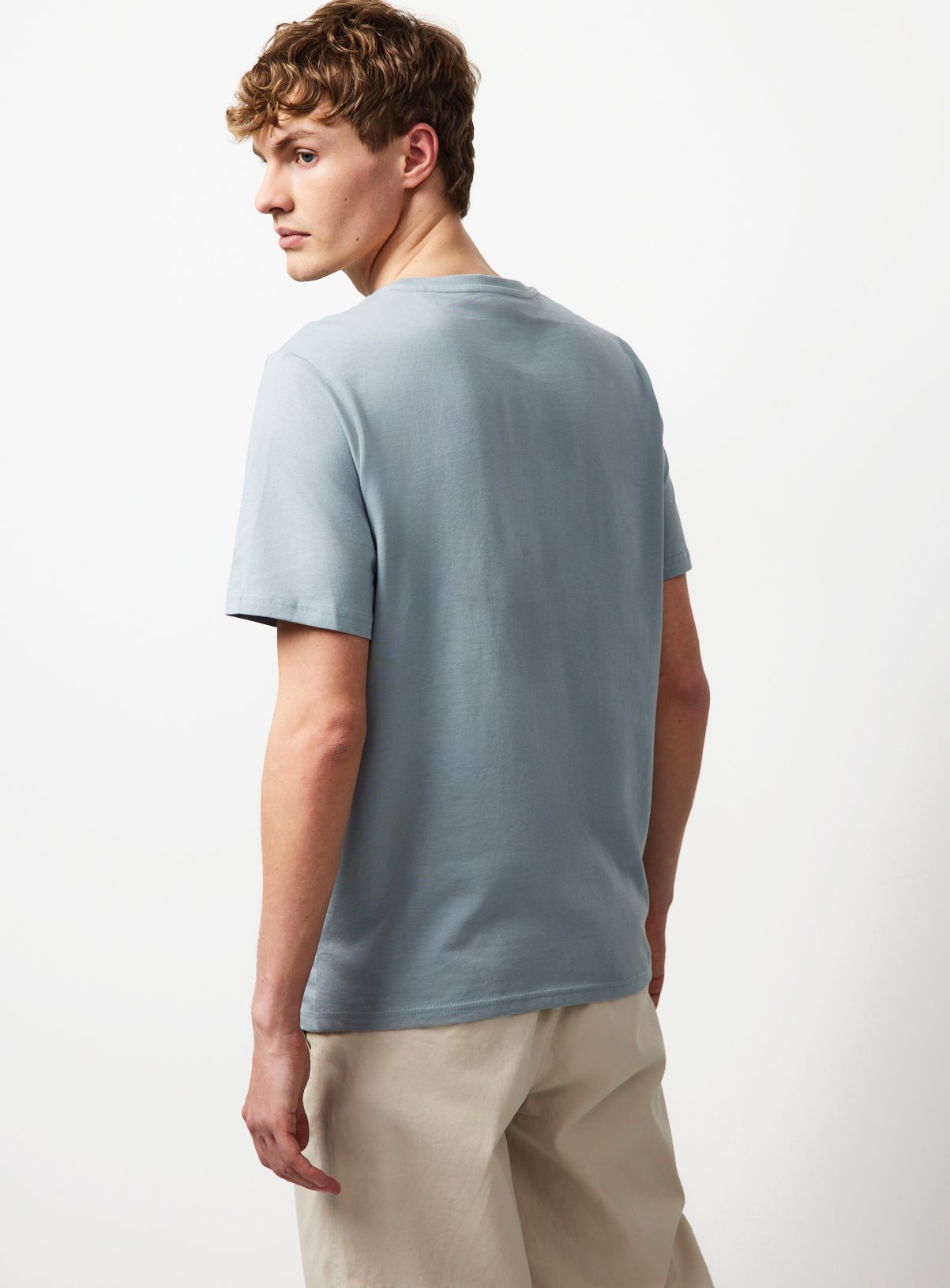 The Pure Cotton Tee - Blue XXXXL - Image 5 thumbnail