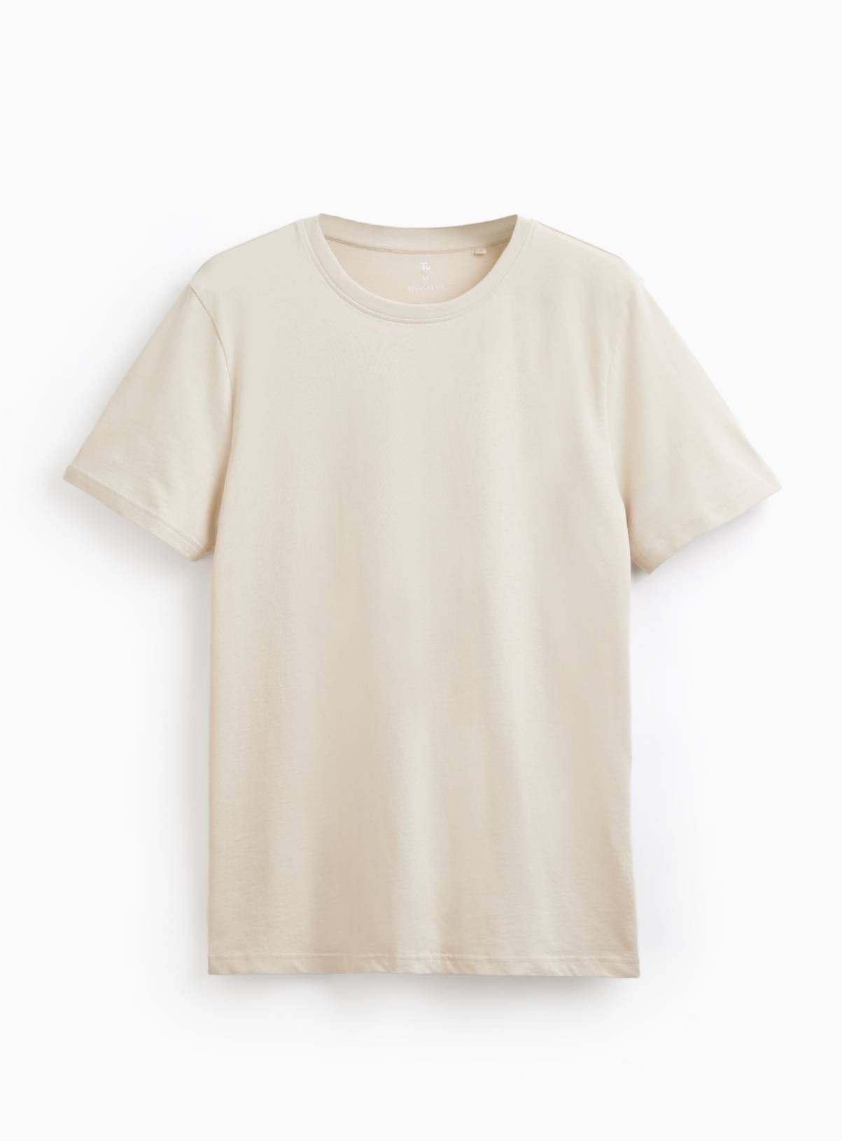 The Pure Cotton Tee - Stone M - Image 3
