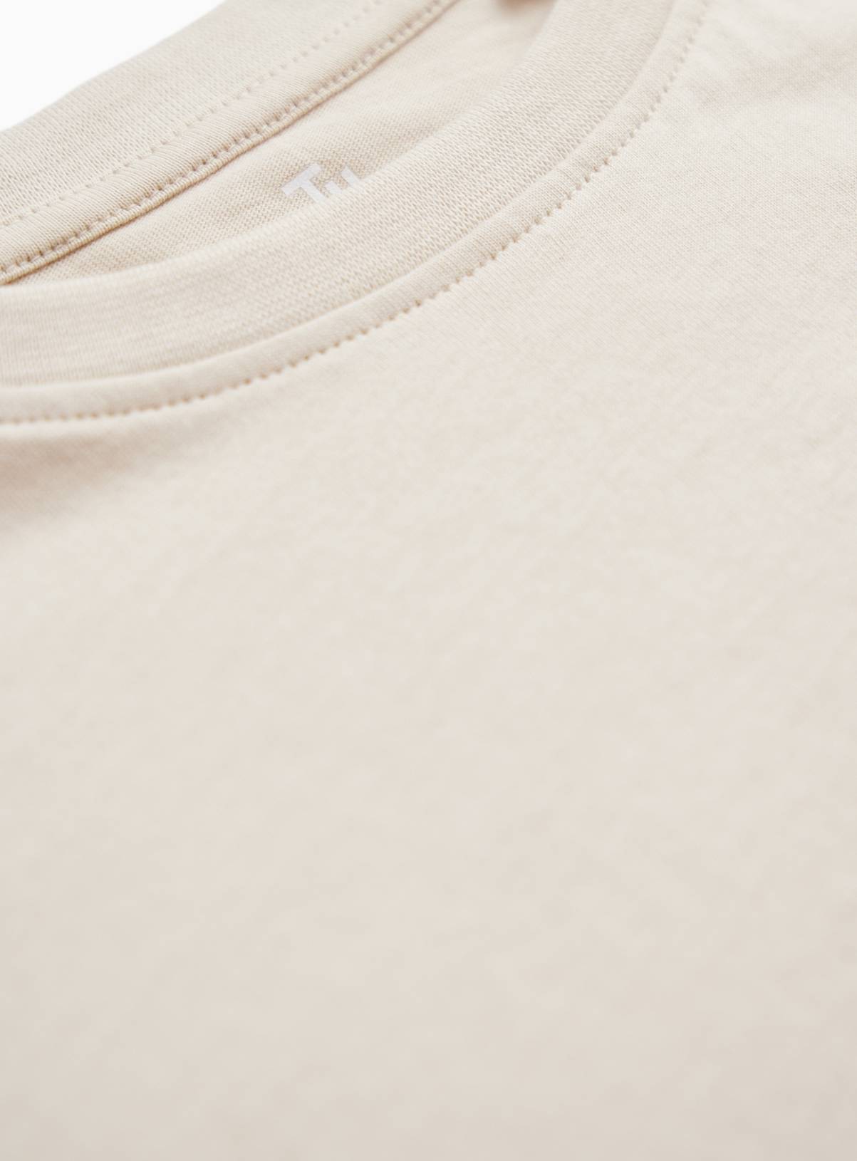 The Pure Cotton Tee - Stone M - Image 4