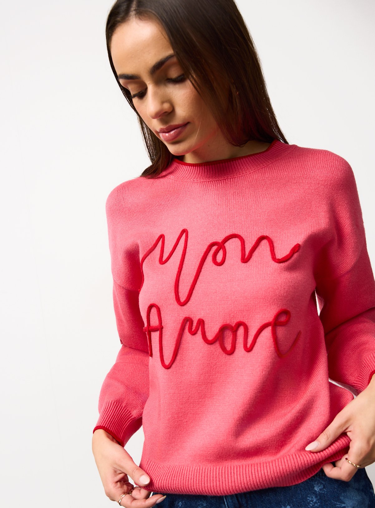 Mini Me Valentine's Mon Amore Jumper 16 - Image 1 thumbnail