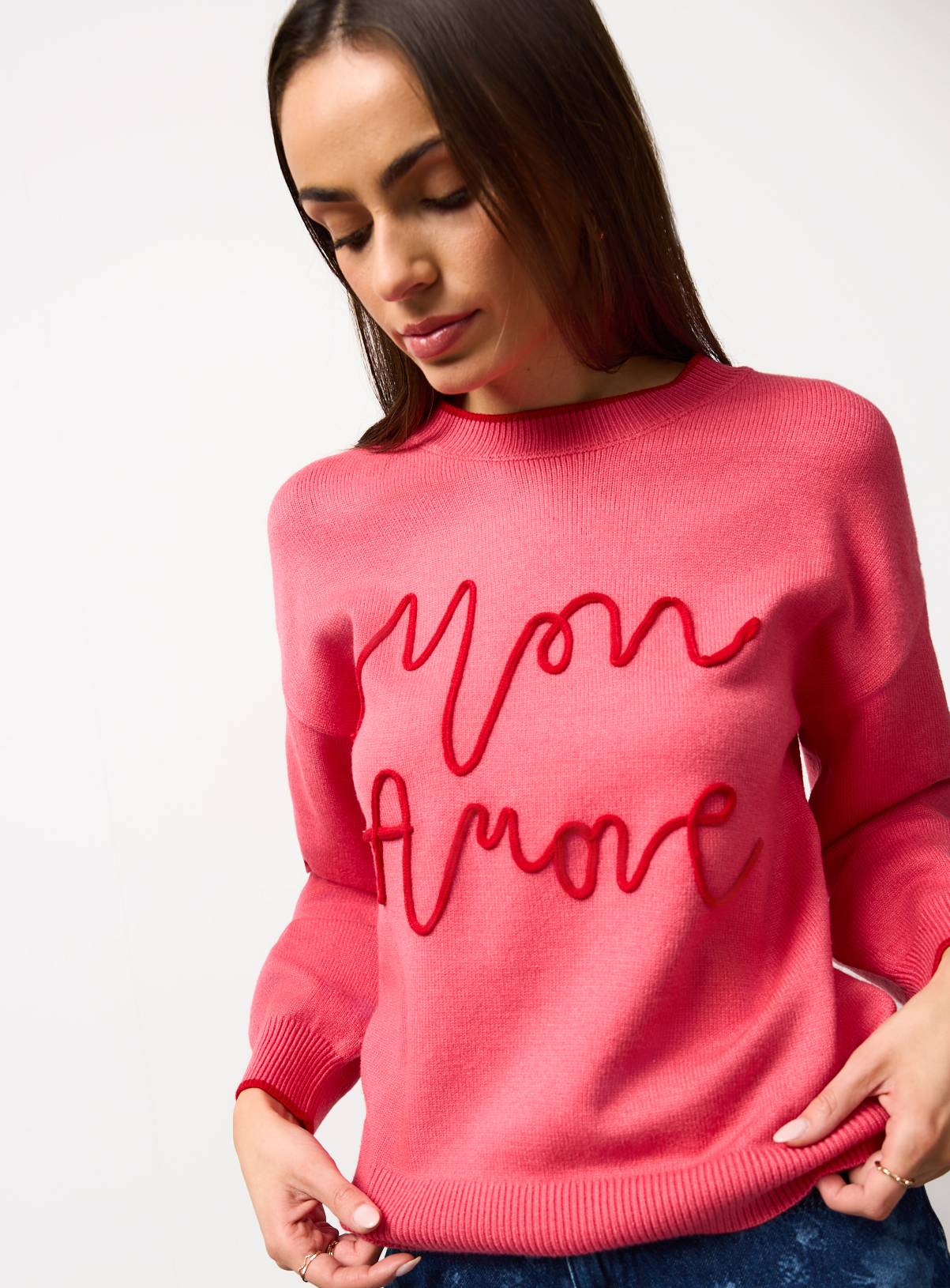 Mini Me Valentine's Mon Amore Jumper 16 - Image 1