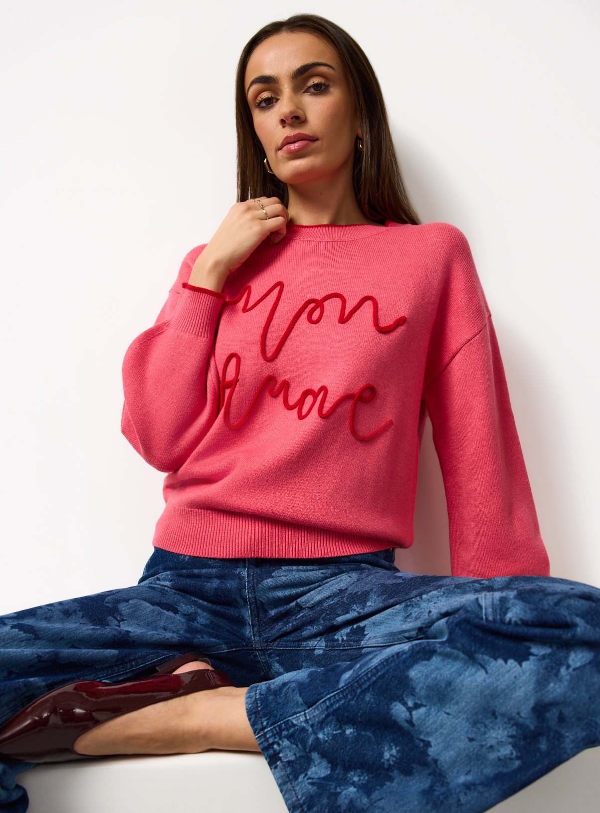 Mini Me Valentine's Mon Amore Jumper 16 - Image 2 thumbnail