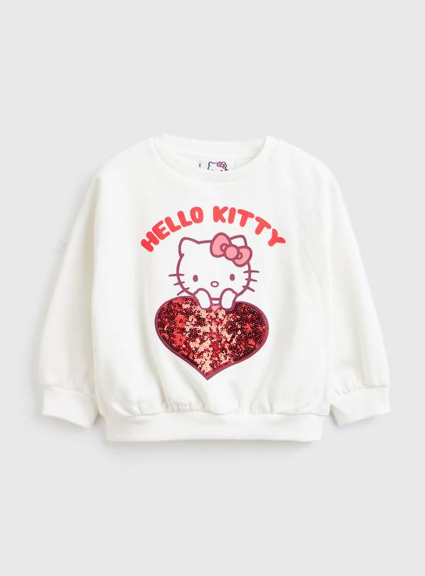 Cream Hello Kitty Graphic Sweatshirt 4-5 years